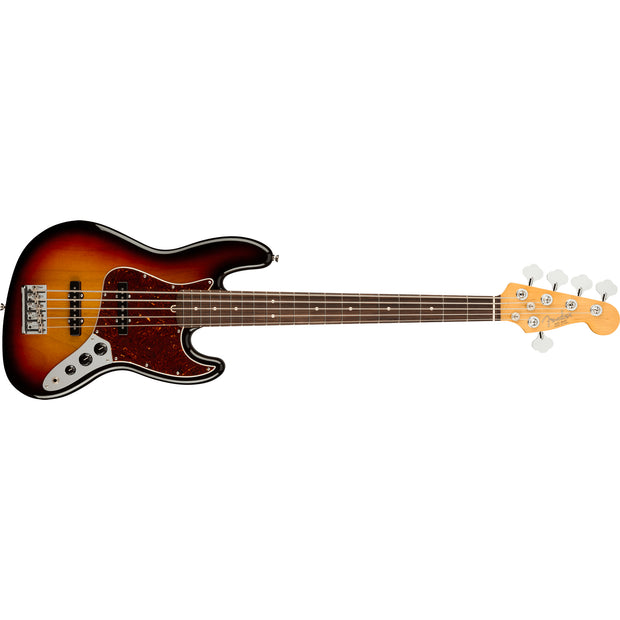 Fender American Professional II Jazz Bass V Rosewood Fingerboard Electric Bass Guitar - 3-Color Sunburst