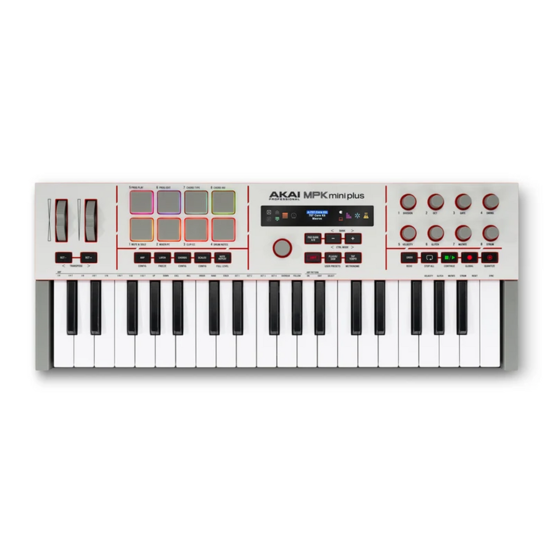 Akai MPK MINI PLUS II Mini Keyboard With Advanced Connections And Controls - 37 Keys