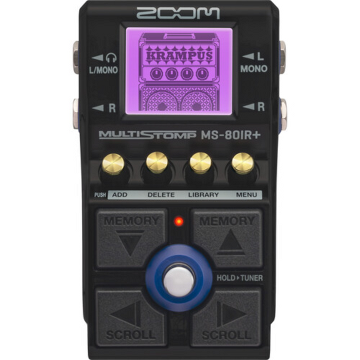 Zoom MS-80IR+ Multistomp Amplifier Modeling Pedal