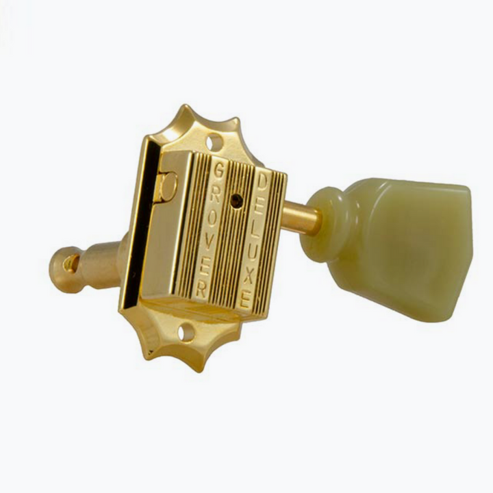 Allparts TK-7940 Grover® 135 Series Vintage-style 3x3 Key Set Gold 135G