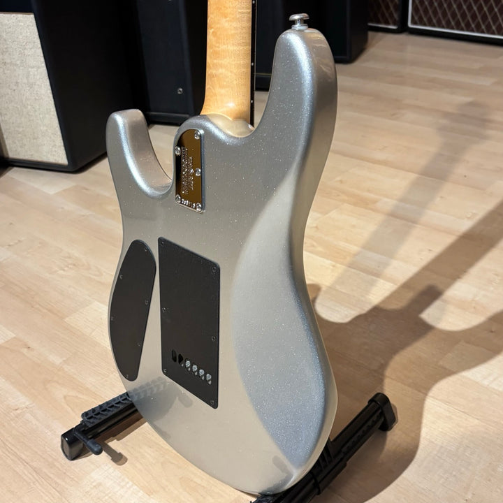 Ernie Ball - JP6 John Petrucci Signature Sterling Silver w/ DiMarzio Sonic Ecstasy HB P-ups & OHSC (2011) - USED