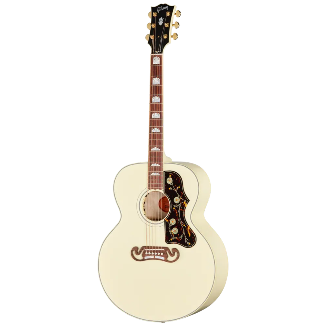 Gibson SJ-200 Standard Acoustic/Electric Guitar - Classic White