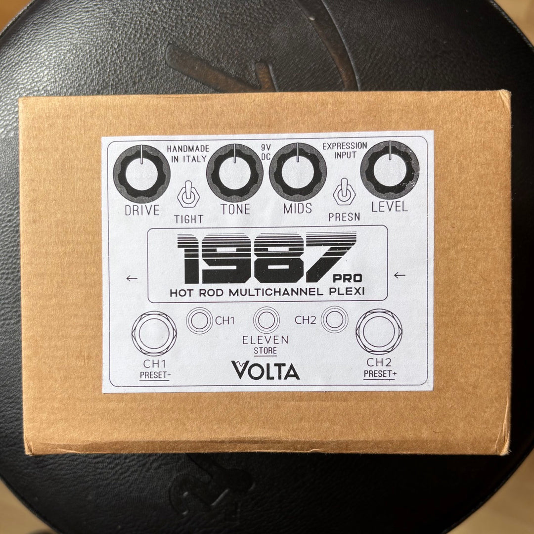 Volta - 1987 PRO  Programmable Multi Channel Plexi Pedal w/ Box & Full User Manual - MINT - USED
