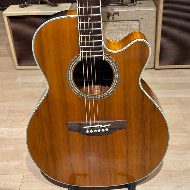 Takamine - GN77KCE- Cutaway Acoustic Electric Natural w/ Rouge Valley Gig Bag (2021) - USED