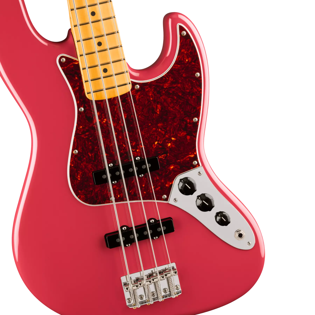 Fender American Professional Classic Jazz Bass® -  Maple Fingerboard -  Faded Dakota Red