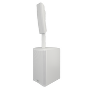 QSC KC12-WH 12" 3-Way Column Loudspeaker System with Bluetooth - White