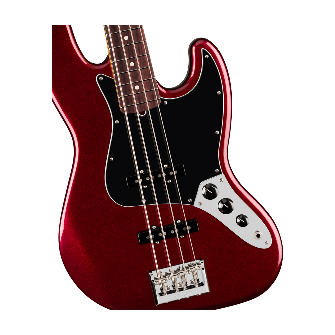 Fender American Professional Jazzbass  Rosewood Fingerboard Electric Bass (Oxblood)