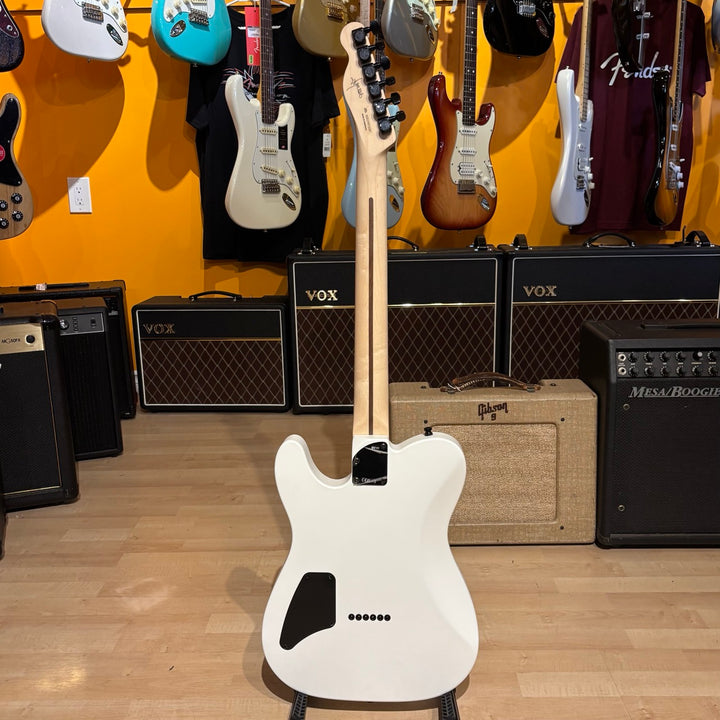 Fender Jim Root Telecaster (Flat White) Electric Guitar (Demo - Micro-Dent In Headstock)