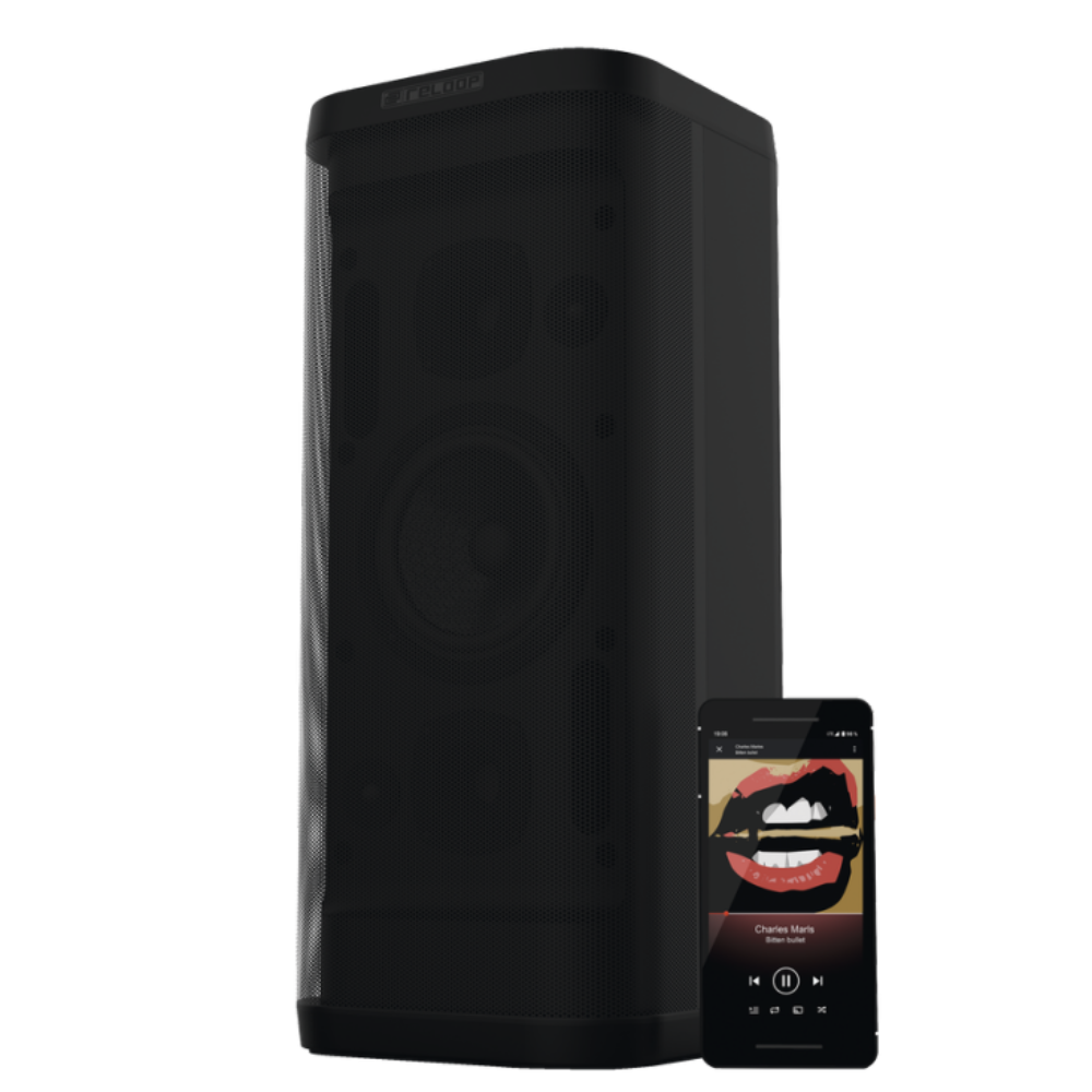 Reloop GROOVE-BLASTER-BT Portable 100W Loudspeaker w/ SPL & Massive Bass Performance