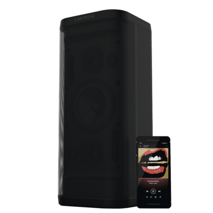 Reloop GROOVE-BLASTER-BT Portable 100W Loudspeaker w/ SPL & Massive Bass Performance