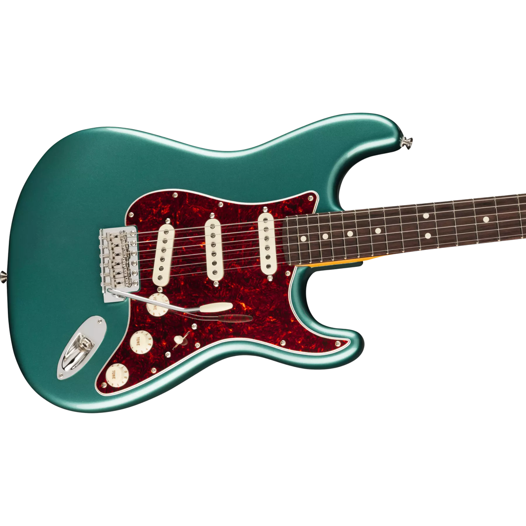 Fender American Professional Classic Stratocaster® -  Rosewood Fingerboard -  Faded Sherwood Green Metallic