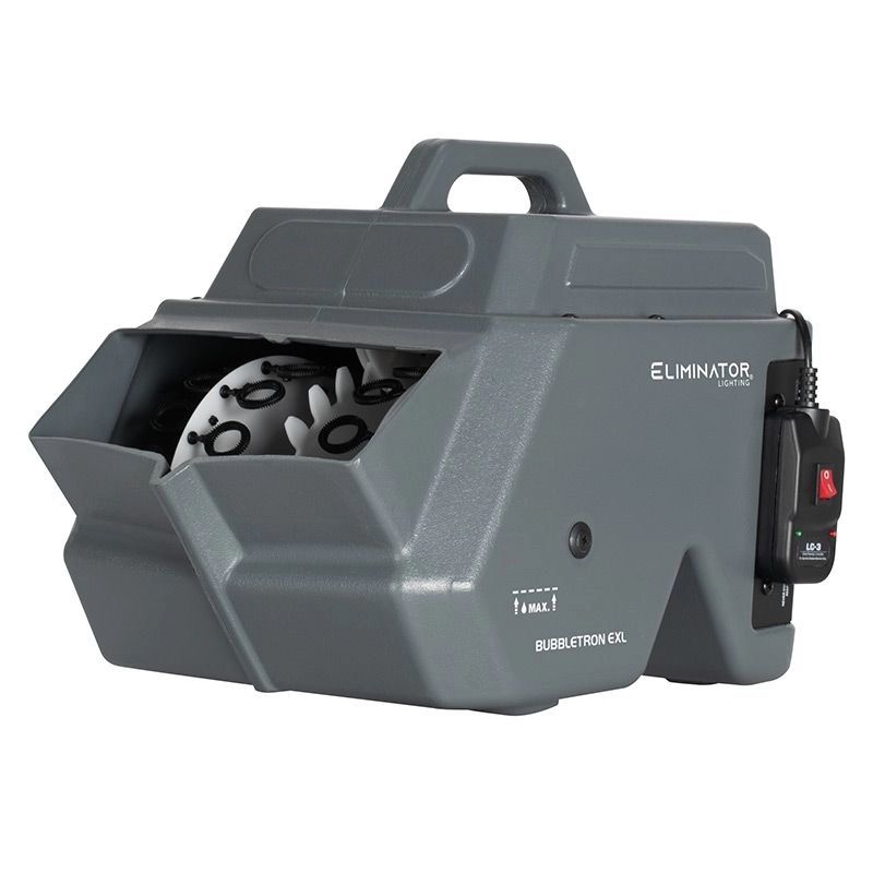 Eliminator Lighting Bubbletron-EXL Portable High Output Bubble Machine with Remote Control