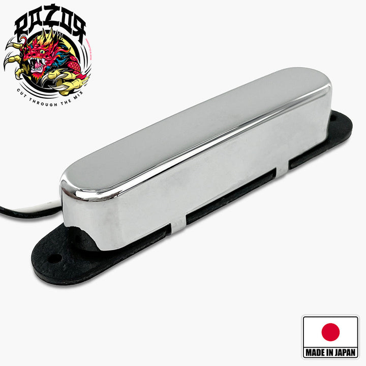 Allparts RZR-10030 Razor® Burumun Blue Moon Neck Pickup For Telecaster® - Chrome Cover