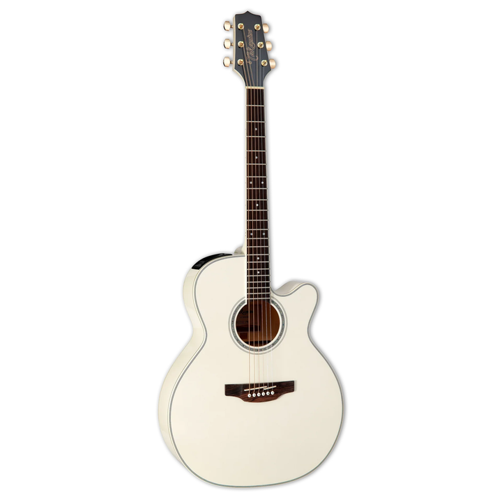 Takamine GN37CE-PW Acoustic-Electric Guitar (Pearl White)