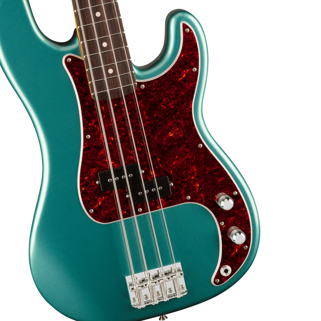 Fender American Professional Classic Precision Bass® -  Rosewood Fingerboard -  Faded Sherwood Green Metallic