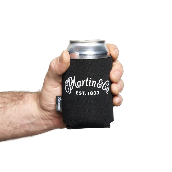 Martin 18N0395 Black – Koozie with White Logo, Dual Location