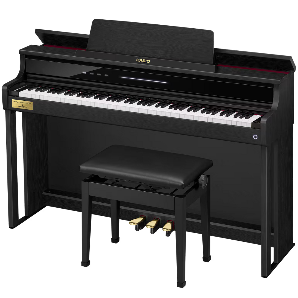 Casio AP 750BK Celviano 88 note Upright Style Cabinet Digital Piano w Music City Canada