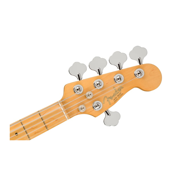 Fender American Professional II Jazz Bass V Maple Fingerboard Electric Bass Guitar - Mystic Surf Green