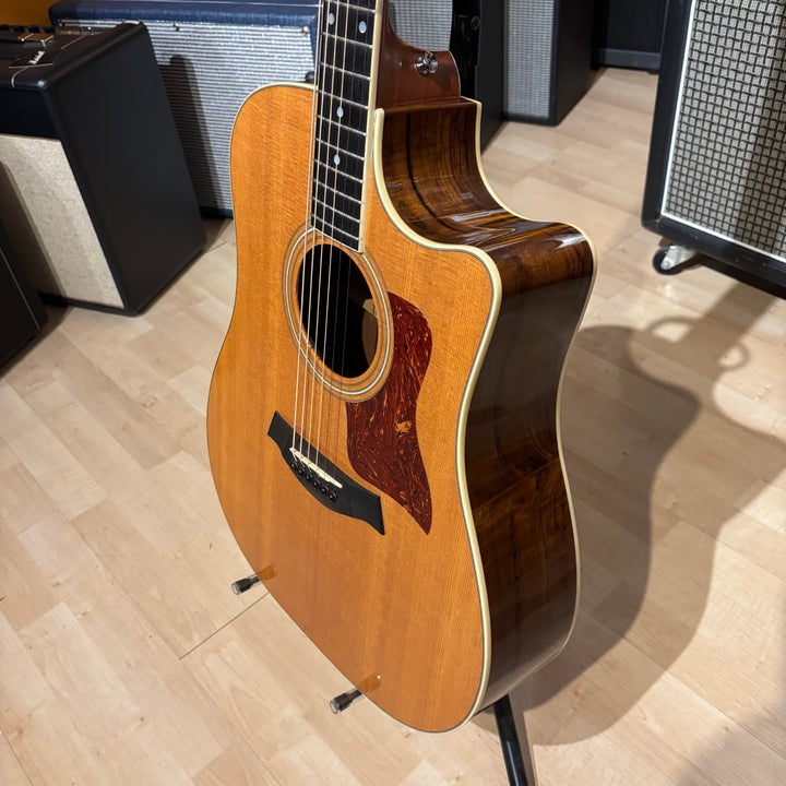 Taylor - 410-CE-L1 Natural  w/ Expression One Pickup & OHSC (2003) - USED