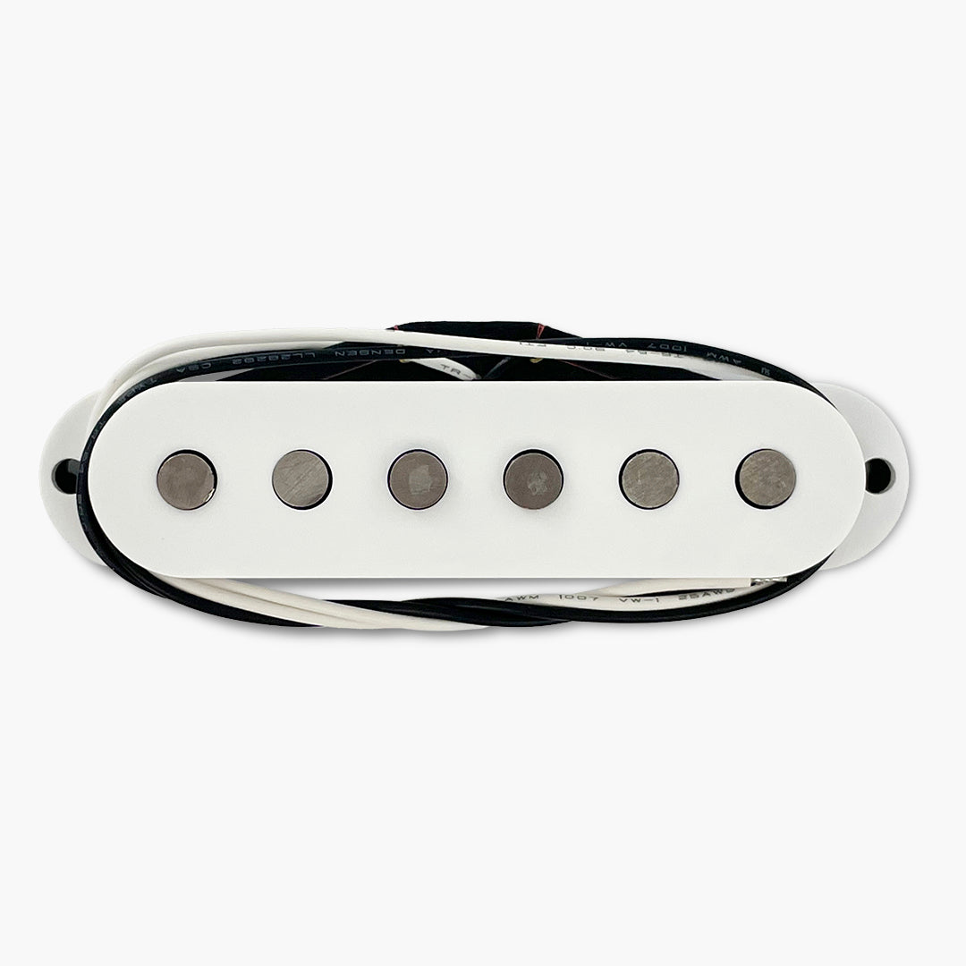 Allparts RZR-10058 Razor® Burumun Blue Moon Pickup For Stratocaster® - White