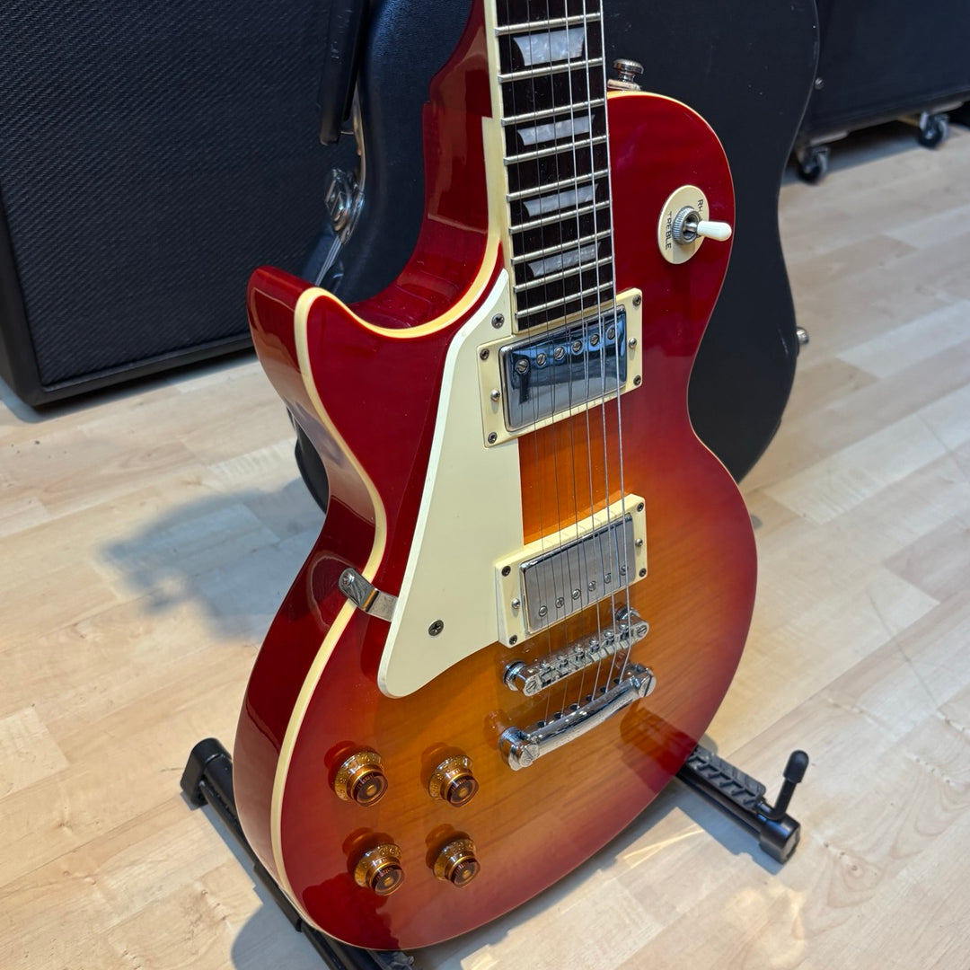 Epiphone - LEFTY Les Paul 60's Standard Cherry Sunburst w/ HD Shell Case (2004) - USED