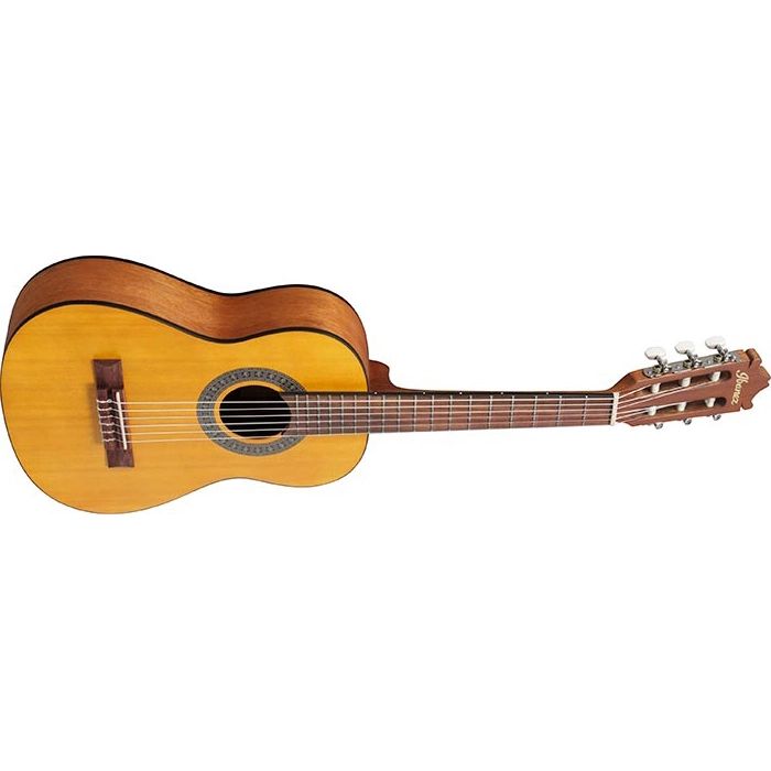 Ibanez GA1 Nylon String 1/2 Classical Acoustic Guitar - Open Pore Amber