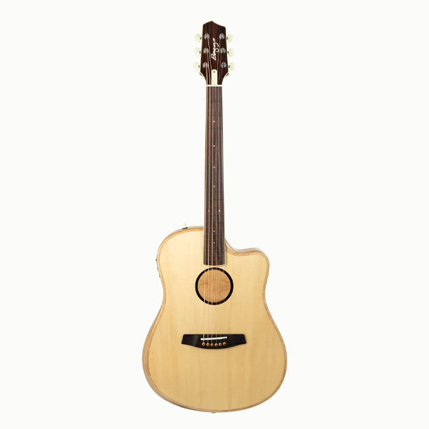 AEG-1 Acoustic/Electric Guitar with Gigbag - Natural Engelmann Spruce
