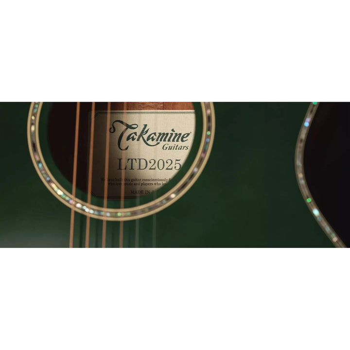Takamine LTD2025 LTD 2025 Gloss Antique Evergreen - Solid Spruce Top - Solid Hawaiian Koa back, Hawaiian Koa sides w/case
