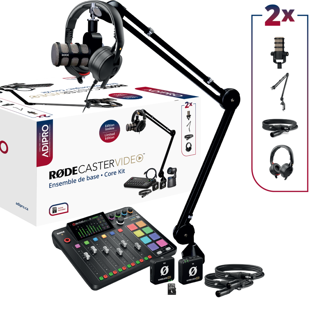 Rode RODECaster Video Pro Podcast Pro Bundle