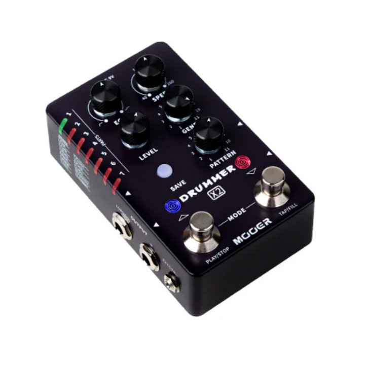 Mooer M728 Drum Machine Pedal