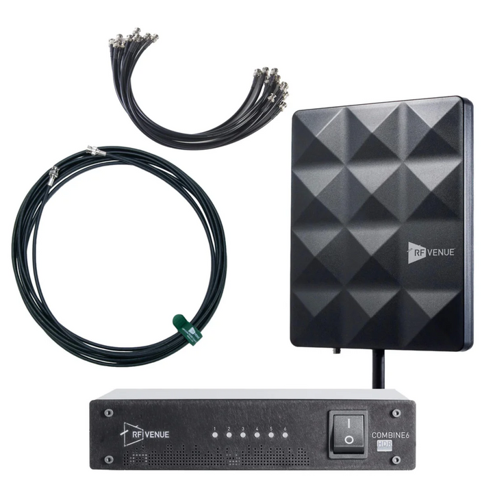RF Venue COMB6CP-STAGE RF Venue 6 Channel IEM Pack, with CP Stage Antenna
