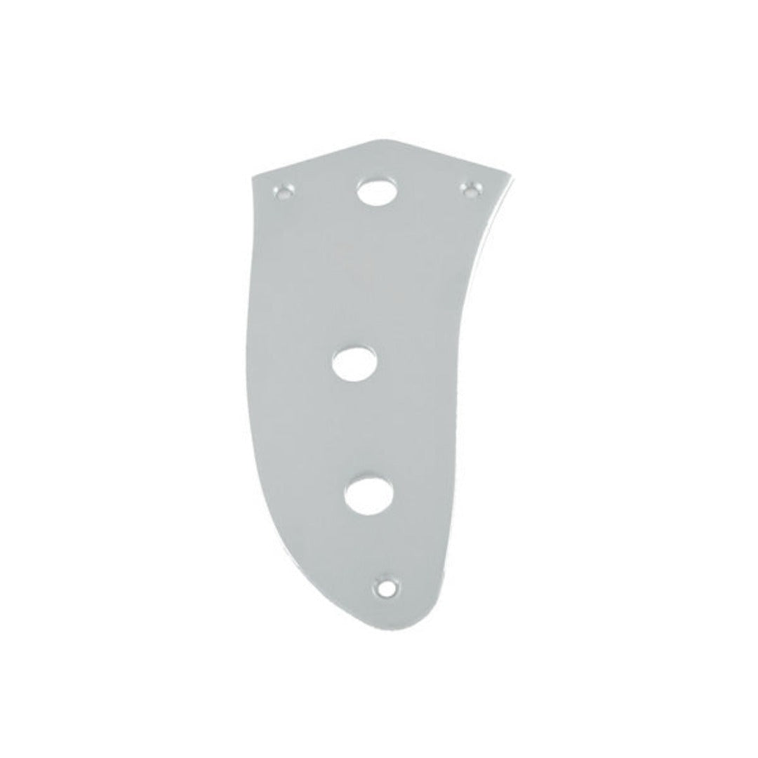 Allparts AP-0659 Control Plate for Jaguar® Chrome