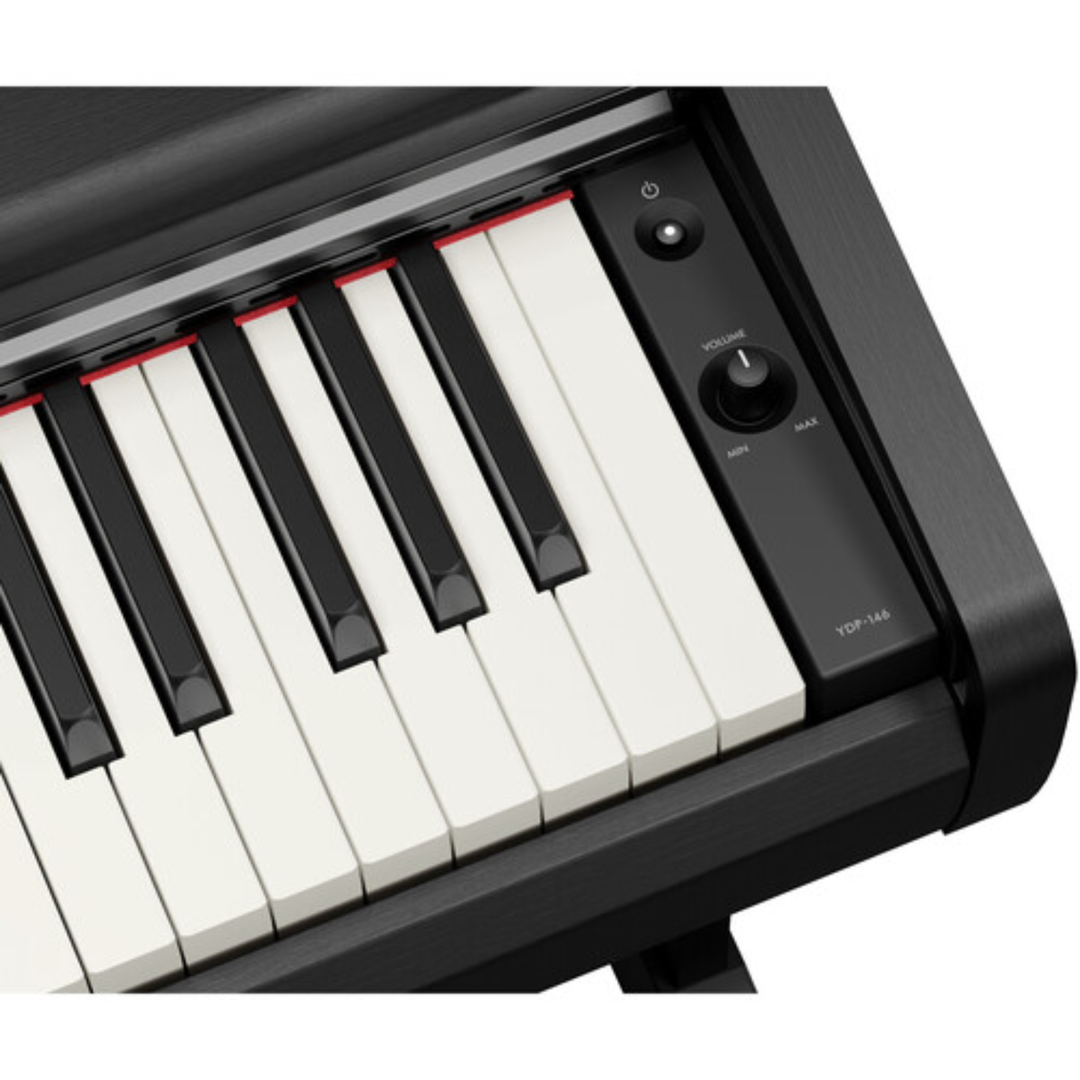 Yamaha YDP146 B 88-Key Dgital Piano (Black)