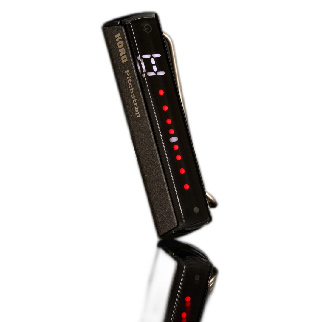 Korg PST1BK Pitchstrap Guitar Bass Tuner Black
