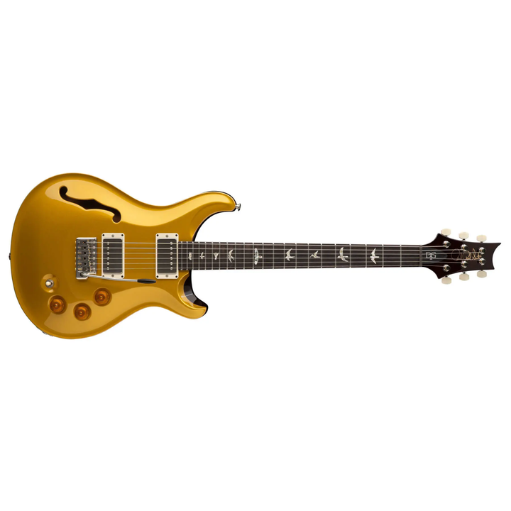 PRS DGT Semi-Hollow Birds Electric Guitar (Gold Top)
