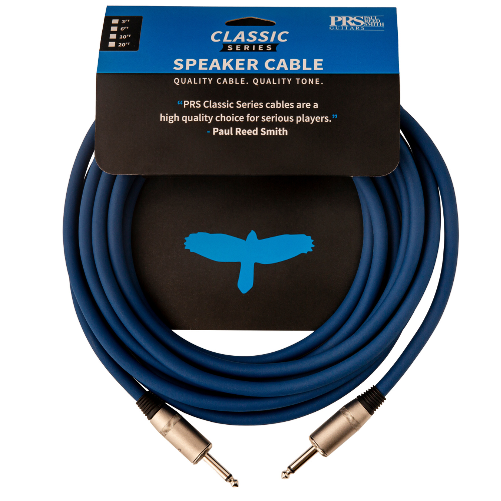 PRS Classic Series Speaker Cable (Straight-to-Straight) - 6’