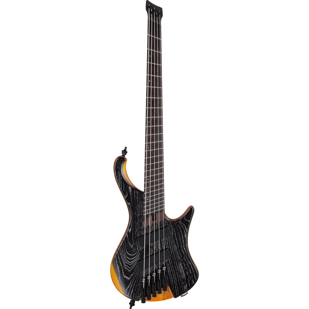 Ibanez EHB Ergonomic Headless 5-String Bass (Silver Wave Black Low Gloss) EHB1135MSSKL