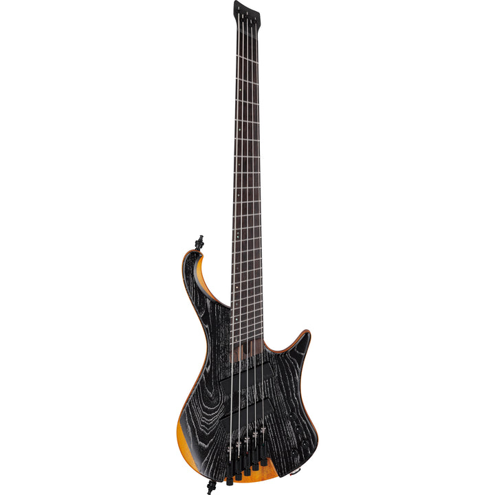 Ibanez EHB Ergonomic Headless 5-String Bass (Silver Wave Black Low Gloss) EHB1135MSSKL