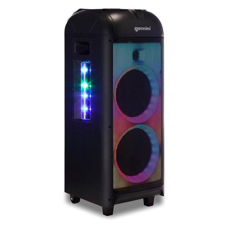 Gemini GPLT-360 360° Portable Bluetooth™ Speaker w/ LED Party Lighting