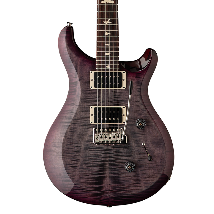 PRS S2 Custom 24 with Gig Bag (Faded Gray Black Purple Burst)