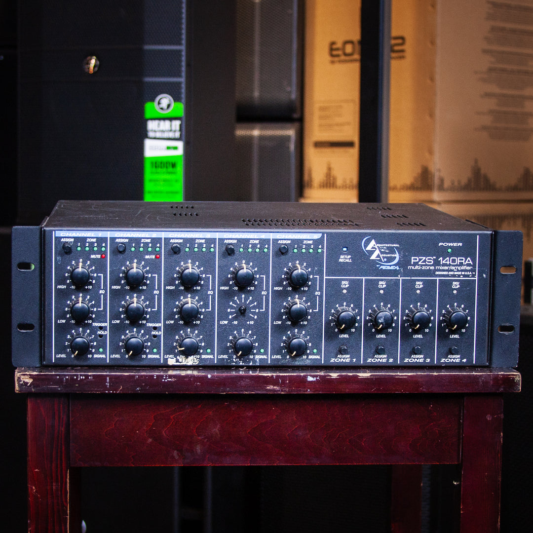 Peavey PZS 140RA Multi-zone Mixer / Amplifier (Used)