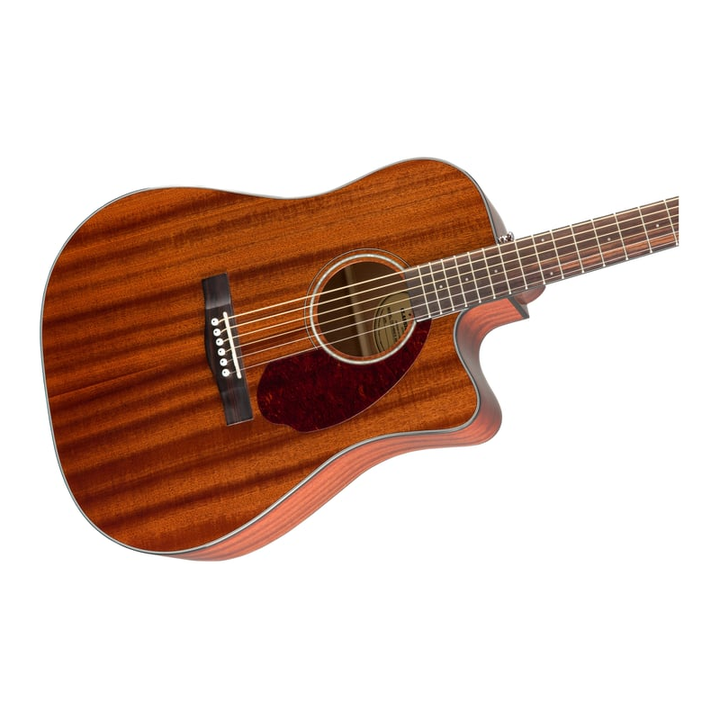 Fender CD-140SCE Dreadnought Walnut Fingerboard Acoustic Guitar w/ Case - Mahogany