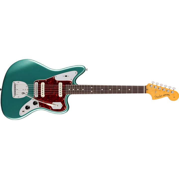 Fender American Professional Classic Jaguar® -  Rosewood Fingerboard -  Faded Sherwood Green Metallic