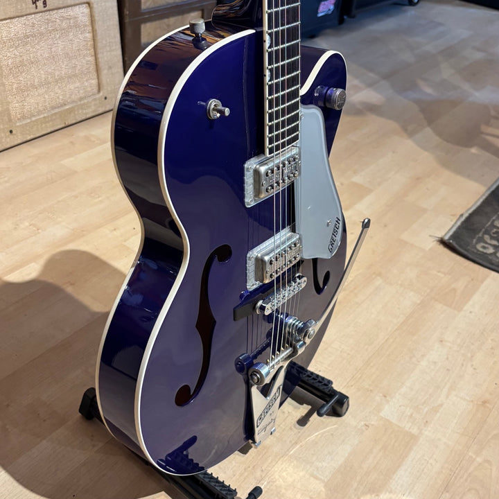 Gretsch - G6120-SH Setzer Hot Rod w/ Gretsch Hard Shell Case (MIJ-Regal Blue-1999) - USED