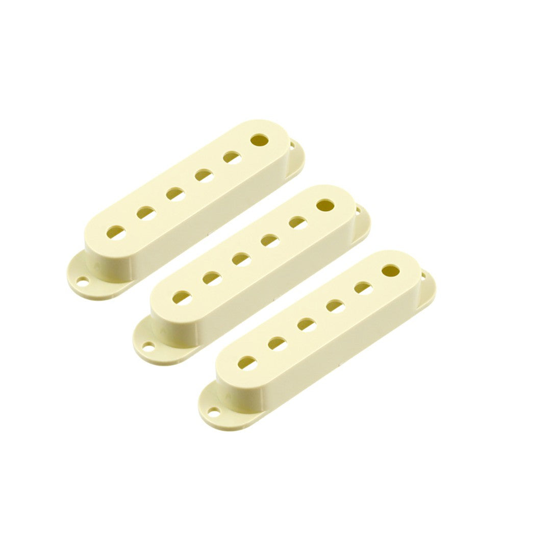Allparts PC-0406 Set of 3 Plastic Pickup Covers for Stratocaster® Vintage Cream