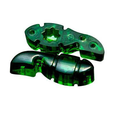TFGR4- Tuner Fish Lug Locks- Green 4 Pack