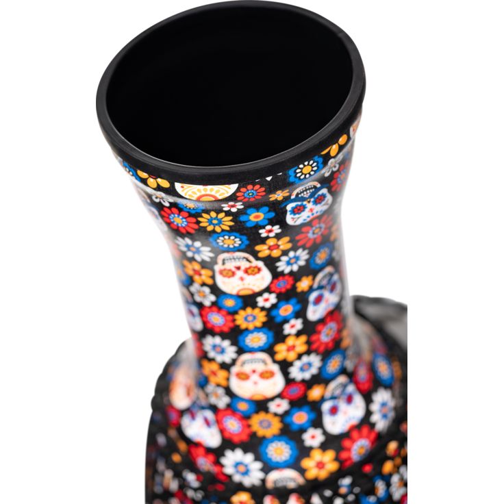 Meinl Percussion 12" Rope Tuned Travel Series Djembe Synthetic Head (Patented) Day of the Dead