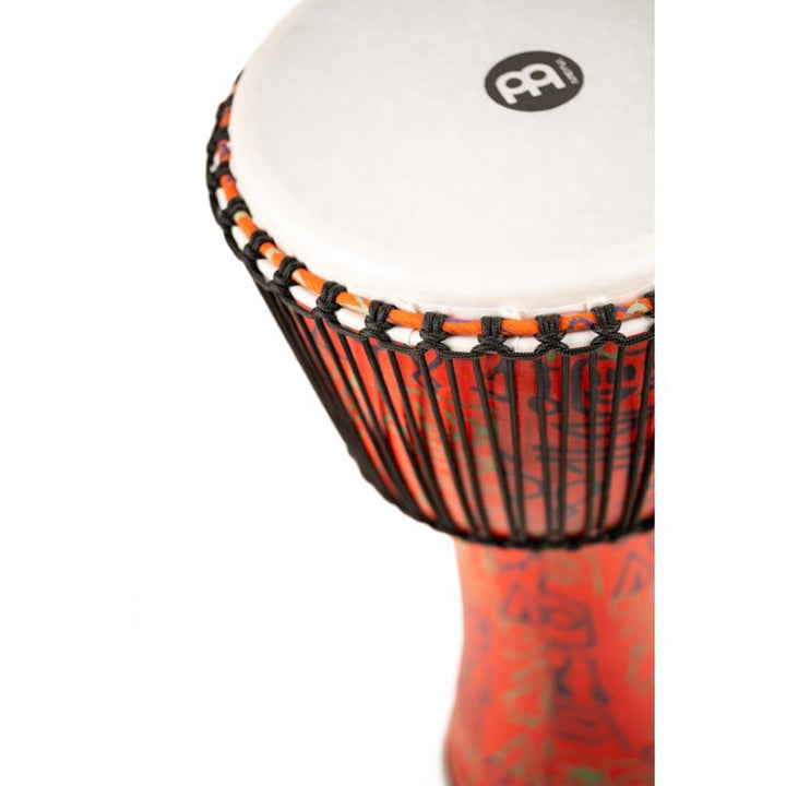 Meinl Percussion 14" Rope Tuned Travel Series Djembe Synthetic Head (Patented) Pharaoh's Script