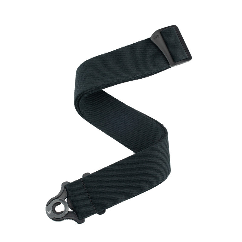 D'Addario Auto Lock Guitar Strap - Skater Black
