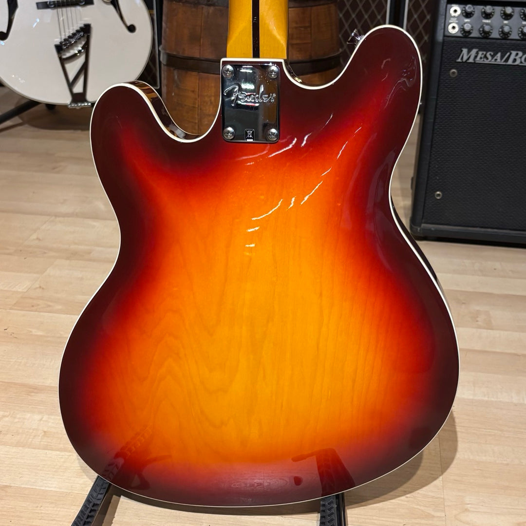 Fender - Modern Player Starcaster 3 Tone Sunburst - Maple ( No Case Or Bag) - USED
